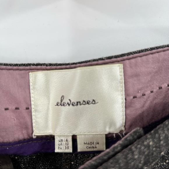 ELEVENSES Anthropologie  Wide leg trousers size 6 - Picture 6 of 6